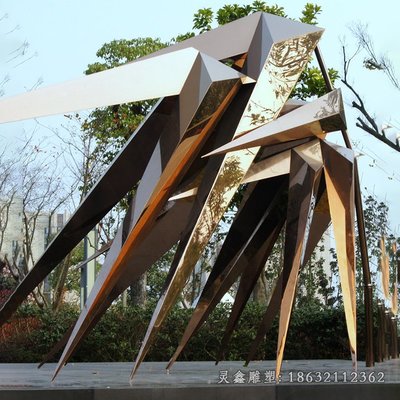 不锈钢竹子景观雕塑-资阳金属雕塑竹便宜